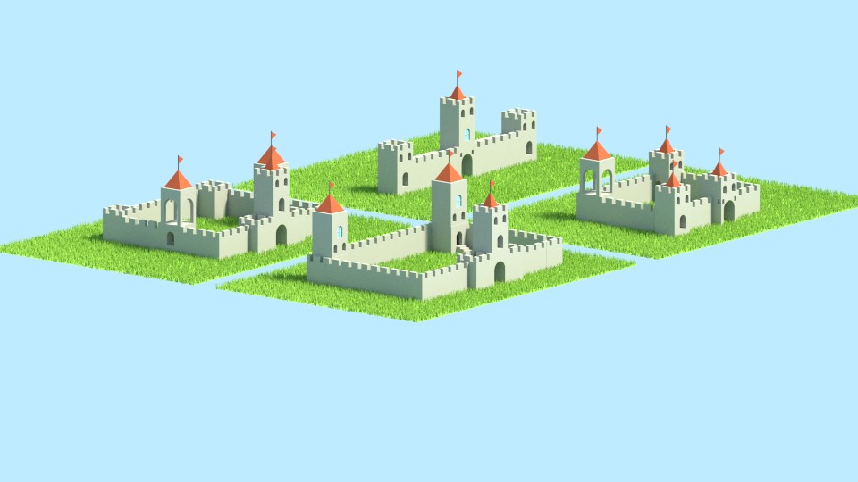 Medieval Castles & Tiles preview image 1